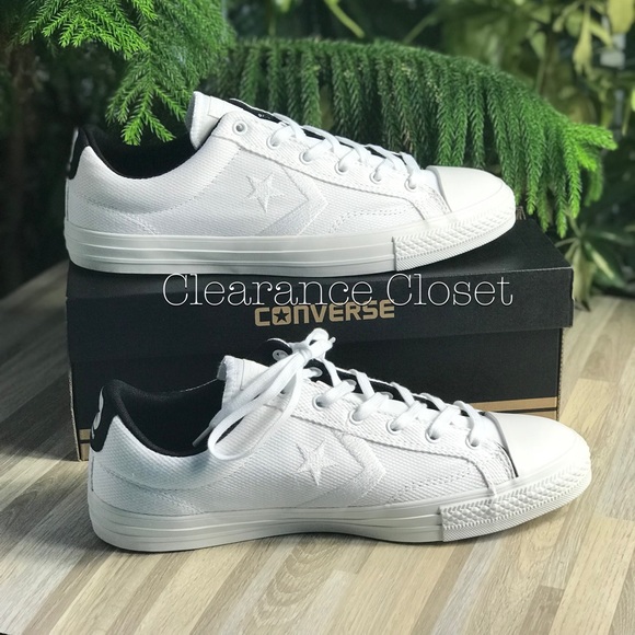 NWT Converse Star Player OX White M AUTHENTIC - Picture 2 of 7